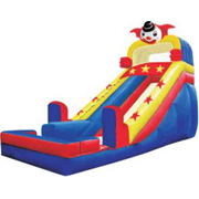 giant clown inflatable slide